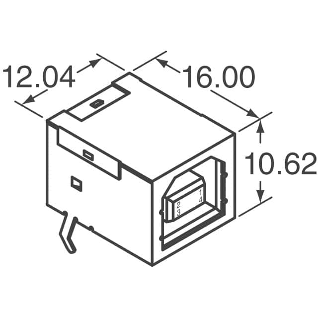 690-004-221-023 EDAC Inc.  USB-DVI-HDMI-Steckverbinderbaugruppen